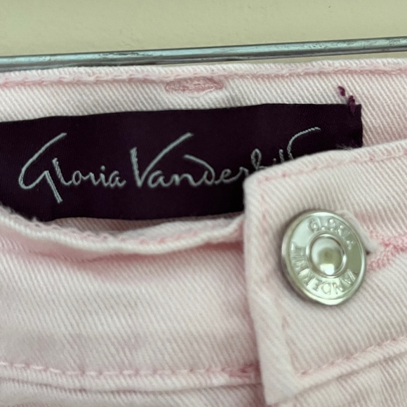 GLORIA VANDERBILT Pink Amanda Straight Leg Jeans 8 NWOT - Picture 6 of 12